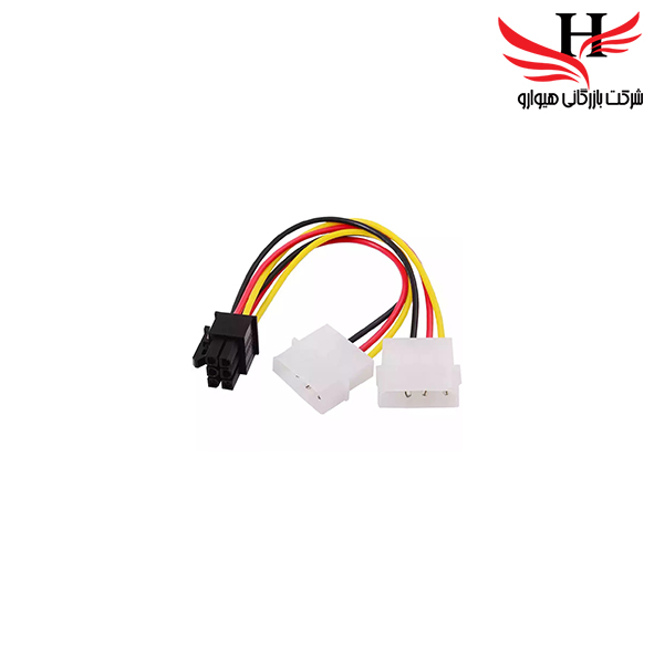 تصویر تبدیل برق گرافیک 6 پین